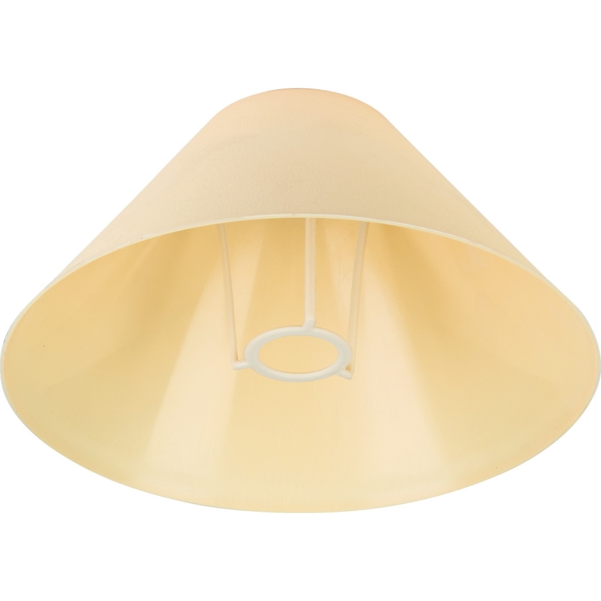 Náhradné tienidlo k stolnej lampe E14 21x11 cm žltá