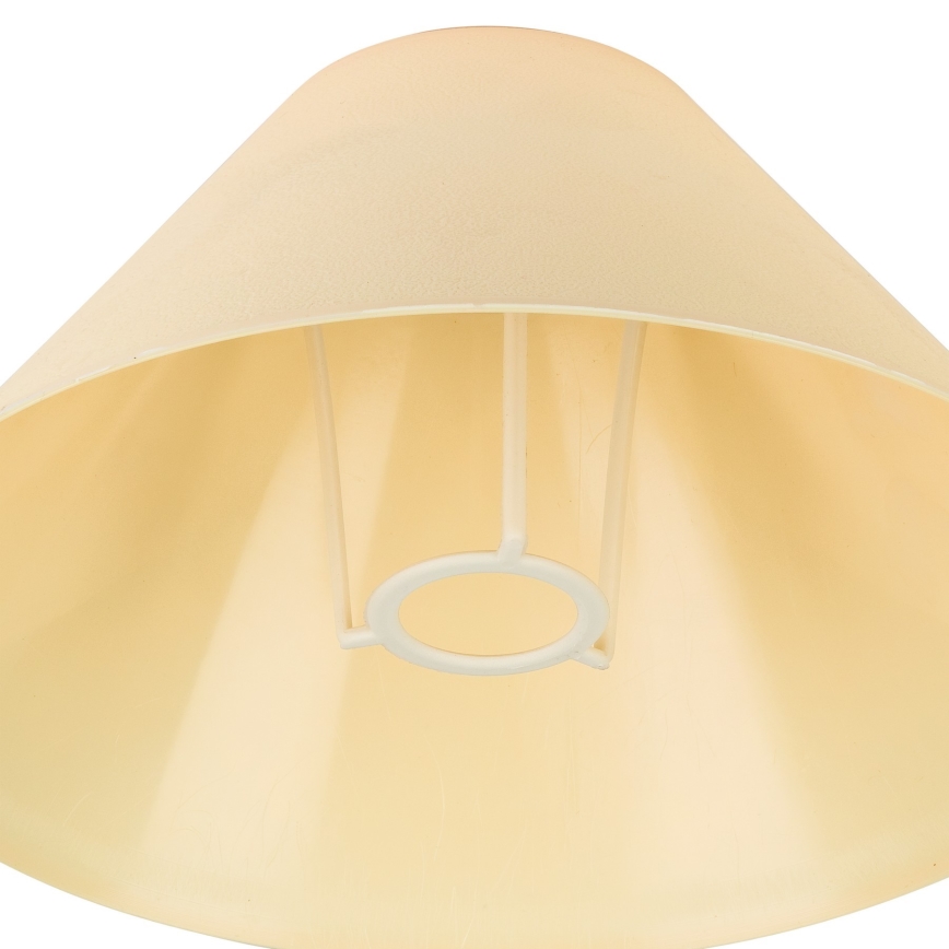 Náhradné tienidlo k stolnej lampe E14 21x11 cm žltá