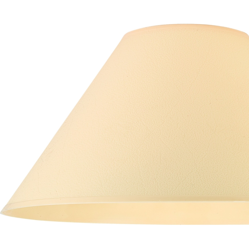 Náhradné tienidlo k stolnej lampe E14 21x11 cm žltá