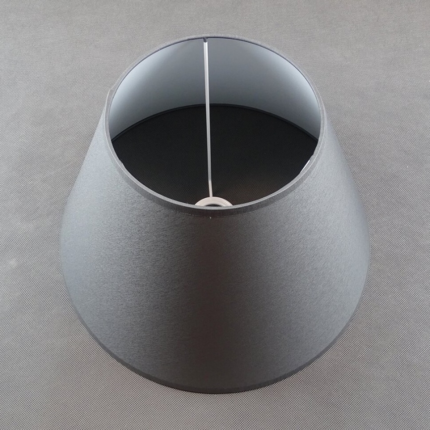 Náhradné tienidlo k stolnej lampe E27 šedá