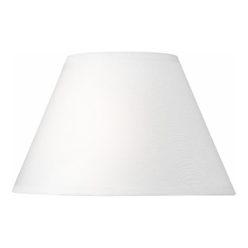 Náhradné tienidlo k stolnej lampe JUTA E27 pr. 19 cm biela