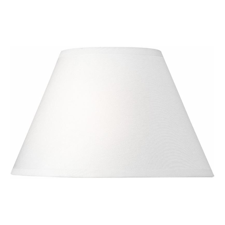 Náhradné tienidlo k stolnej lampe JUTA E27 pr. 19 cm biela