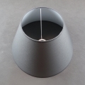 Náhradné tienidlo k stolovej lampe E27 24x40 cm sivé