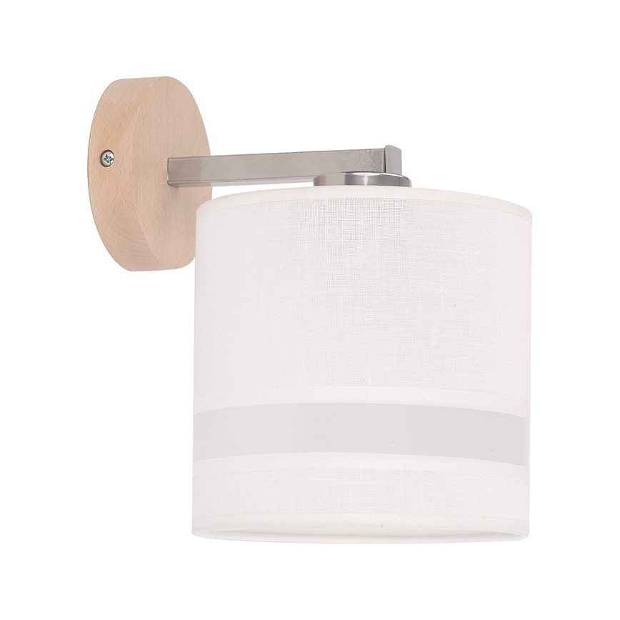Náhradné tienidlo ku stropnému a nástennému svietidlu ROXY E27, priemer 16 cm, biele