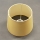Náhradné tienidlo pre stolnú lampu QUEEN E27, priemer 19,5 cm, žlté