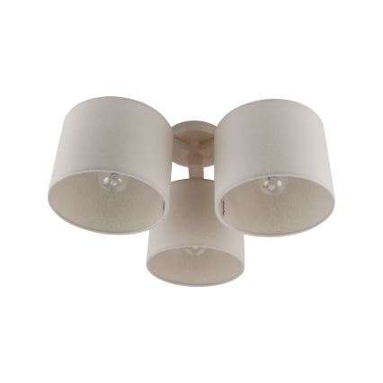 Náhradné tienidlo pre stropné svietidlo a stolnú lampu WALEC E27 pr. 20 cm béžové