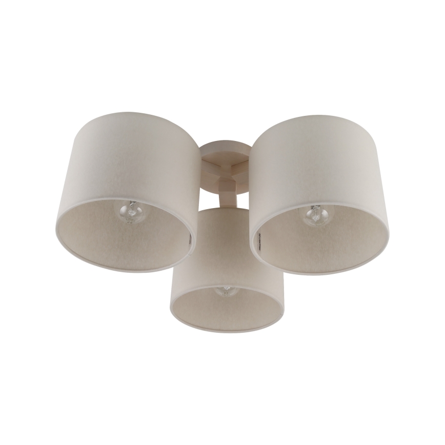 Náhradné tienidlo pre stropné svietidlo a stolnú lampu WALEC E27 pr. 20 cm béžové