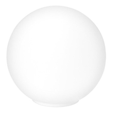Náhradné univerzálne sklo MILO ECRU, COSMO E27, priemer 15 cm, biele