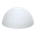 Náhradné univerzálne sklo ROCCA, E27, Ø 17 cm, biele