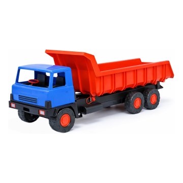 Nákladné auto s korbou 75 cm modré/červené