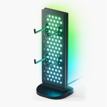 Nanoleaf - LED RGBIC Stmievateľná nabíjacia stolná stanice 5V 2700-6500K čierna