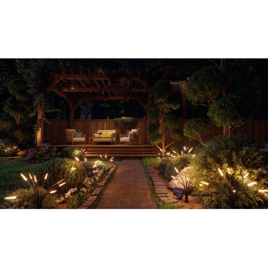 Nanoleaf - SADA 2x LED RGBW solárne lampy LED/1200 mAh IP65 + diaľkové ovládanie