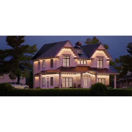 Nanoleaf - Rozširujúca sada LED RGBCW Stmievateľná vonkajšia reťaz 10xLED/7,2W/230V 5m 2200-6500K IP67 Wi-Fi