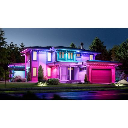 Nanoleaf - LED RGBCW vonkajší stmievateľný svetelný reťazec 30xLED/2,4W/230V 15m 2200-6500K IP67 Wi-Fi + diaľkové ovládanie