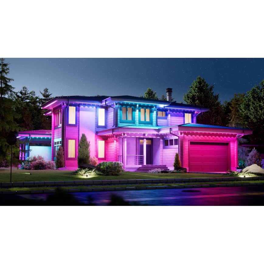 Nanoleaf - LED RGBCW vonkajší stmievateľný svetelný reťazec 30xLED/2,4W/230V 15m 2200-6500K IP67 Wi-Fi + diaľkové ovládanie