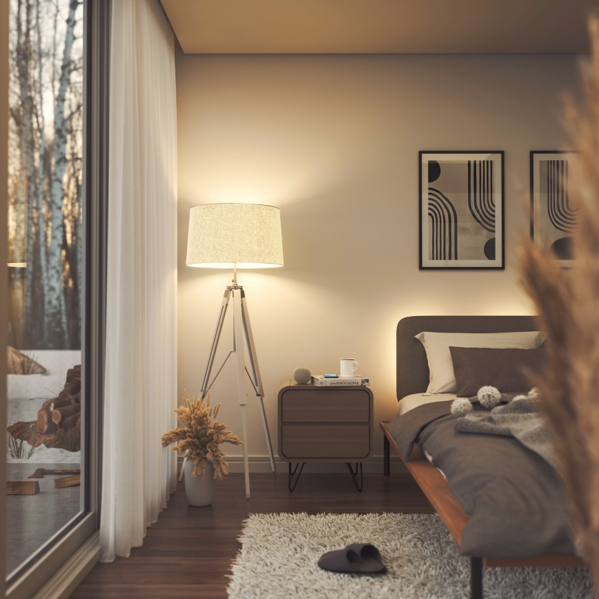 Nanoleaf - SADA 2x LED RGBW Stmievateľná žiarovka ESSENTIALS MATTER A19 E27/9W/230V 2700-6500K CRI 90 Wi-Fi