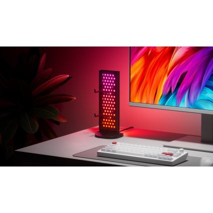 Nanoleaf - LED RGBIC Stmievateľná nabíjacia stolná stanice 5V 2700-6500K čierna