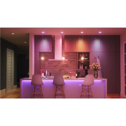 SADA 3x LED RGBW Stmievateľná žiarovka ESSENTIALS A60 E27/8,5W/230V CRI 90 2700-6500K Wi-Fi - Nanoleaf