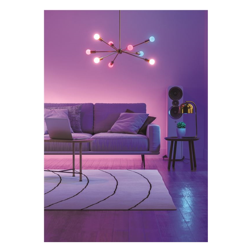 SADA 3x LED RGBW Stmievateľná žiarovka ESSENTIALS A60 E27/8,5W/230V CRI 90 2700-6500K Wi-Fi - Nanoleaf