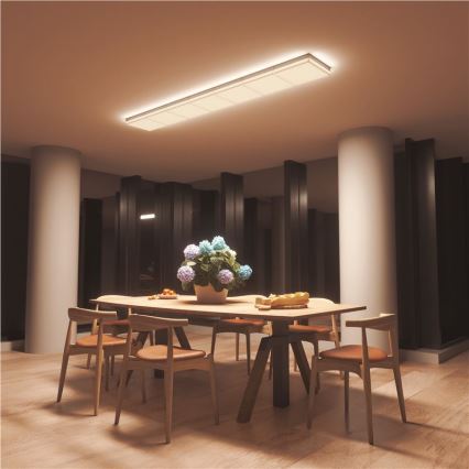 Nanoleaf - SADA 3x LED RGBW Stmievateľné stropné svietidlo SKYLIGHT 1xLED/18W/230V + 2xLED/16W/230V 2700-6500K Wi-Fi