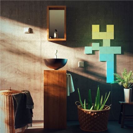 Nanoleaf - SADA 9x LED RGB Stmievateľný panel CANVAS LED/1W/230V 1200-6500K Wi-Fi