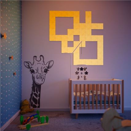 Nanoleaf - SADA 9x LED RGB Stmievateľný panel CANVAS LED/1W/230V 1200-6500K Wi-Fi