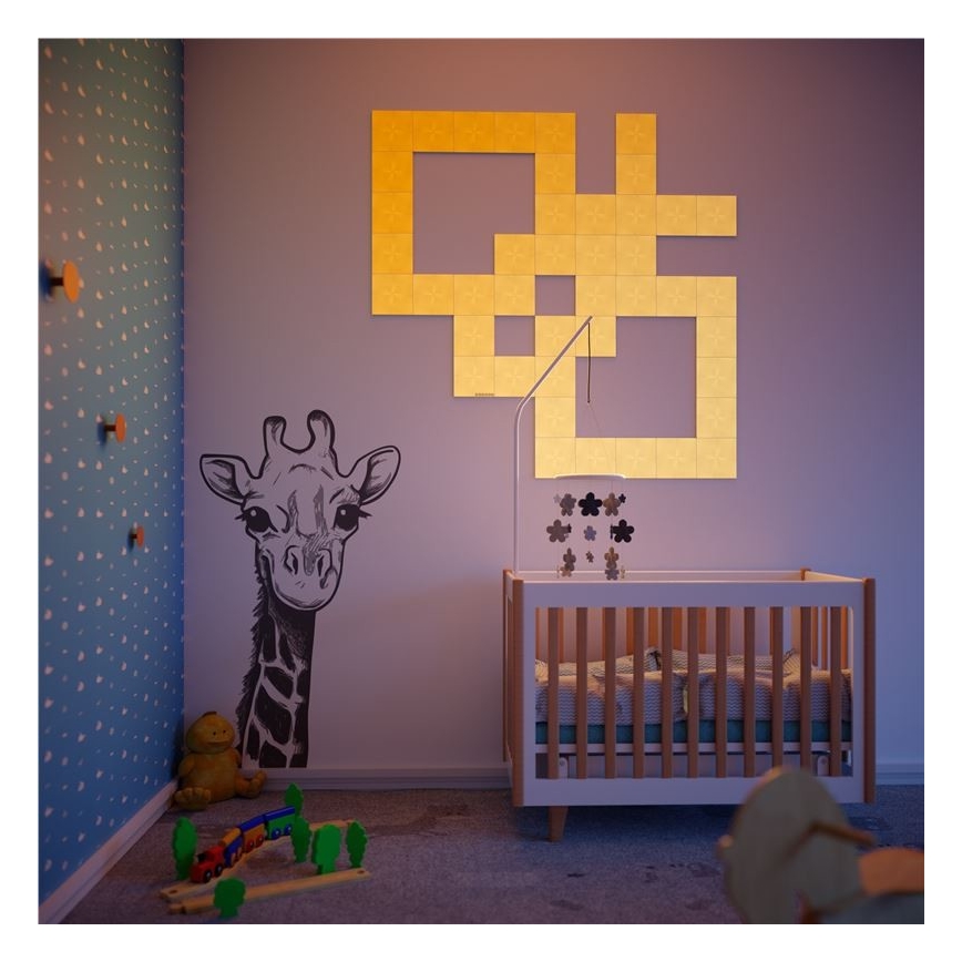 Nanoleaf - SADA 9x LED RGB Stmievateľný panel CANVAS LED/1W/230V 1200-6500K Wi-Fi