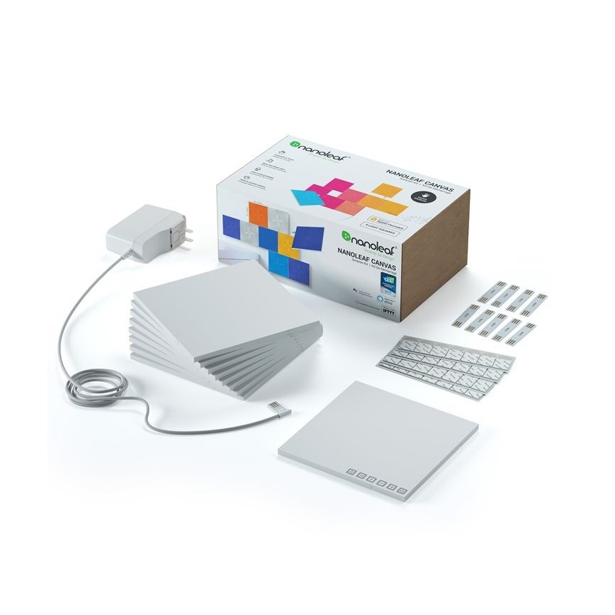 Nanoleaf - SADA 9x LED RGB Stmievateľný panel CANVAS LED/1W/230V 1200-6500K Wi-Fi