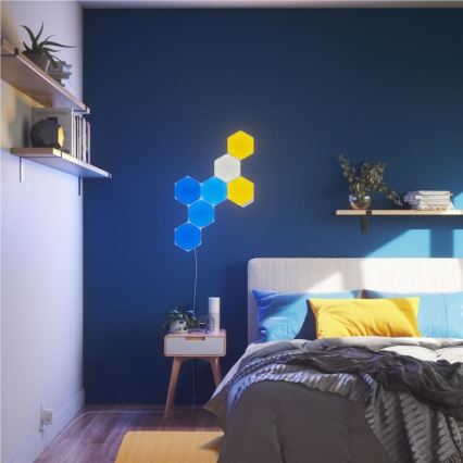 Nanoleaf - SADA 15x LED RGB Stmievateľný panel LED/2W/230V 1200-6500K Wi-Fi