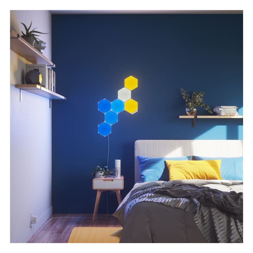 Nanoleaf - SADA 15x LED RGB Stmievateľný panel LED/2W/230V 1200-6500K Wi-Fi