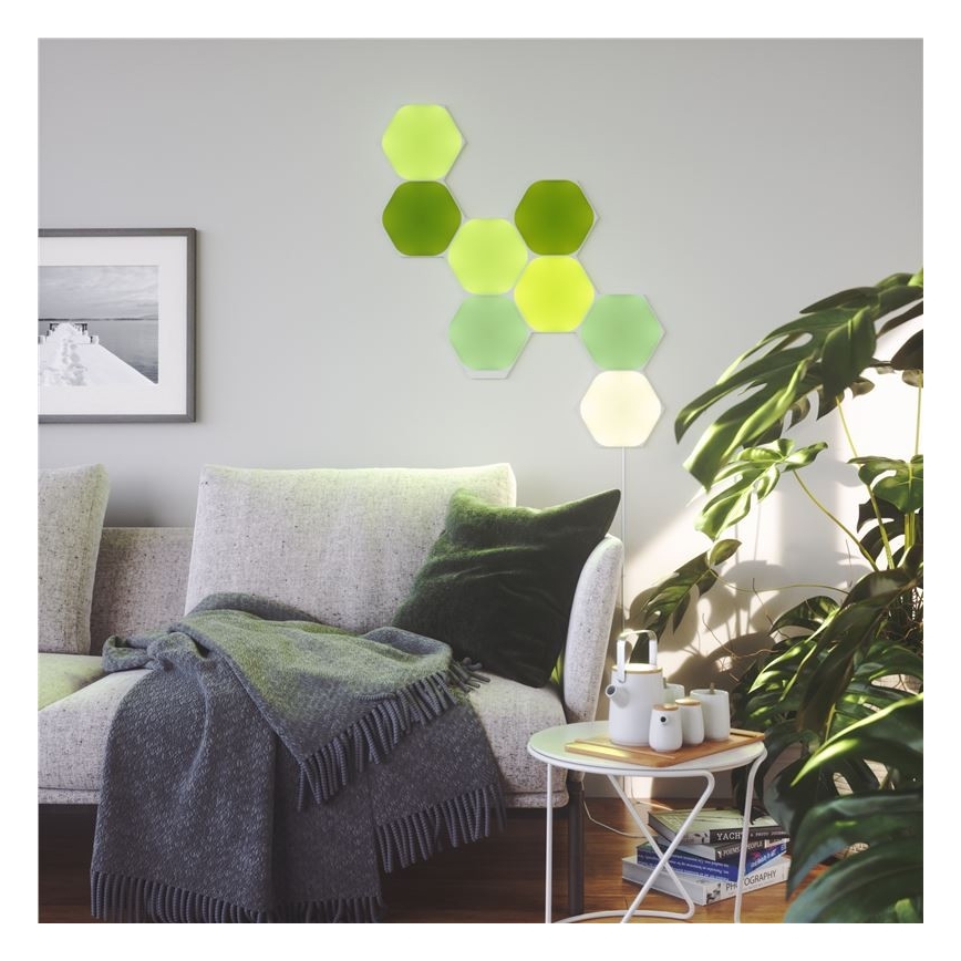 Nanoleaf - SADA 15x LED RGB Stmievateľný panel LED/2W/230V 1200-6500K Wi-Fi