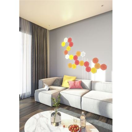 Nanoleaf - SADA 15x LED RGB Stmievateľný panel LED/2W/230V 1200-6500K Wi-Fi
