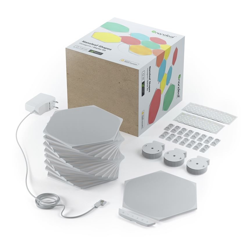Nanoleaf - SADA 15x LED RGB Stmievateľný panel LED/2W/230V 1200-6500K Wi-Fi