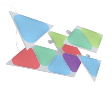 Nanoleaf - Rozširovacia SADA 10x LED RGB Stmievateľný panel TRIANGLES LED/0,5W/230V Wi-Fi