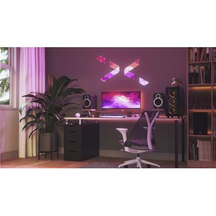 Nanoleaf - Rozširovacia SADA 10x LED RGB Stmievateľný panel TRIANGLES LED/0,5W/230V Wi-Fi