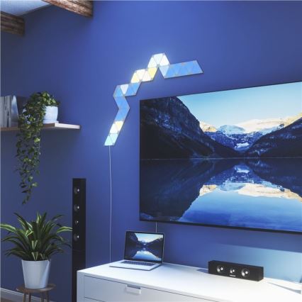 Nanoleaf - SADA 5x LED RGB Stmievateľný panel TRIANGLES LED/0,5W/230V 1200-6500K Wi-Fi