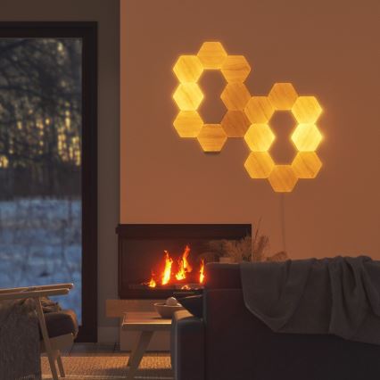 Nanoleaf - SADA 13x LED Stmievateľný panel HEXAGONS LED/2W/230V Wi-Fi