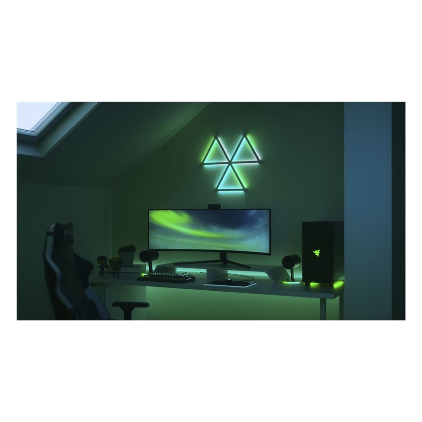Nanoleaf - SADA 9x LED RGBW Stmievateľná lišta LINES LED/2W/230V 1200-6000K Wi-Fi