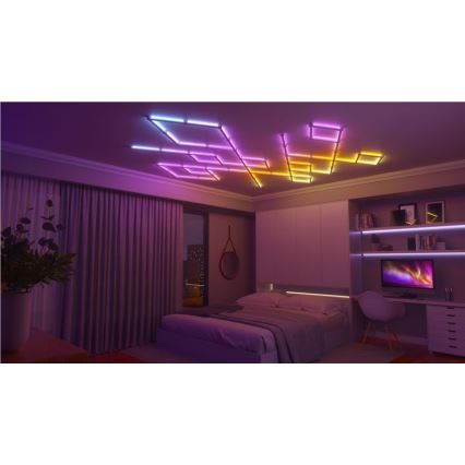 Nanoleaf - SADA 9x LED RGBW Stmievateľná lišta LINES LED/2W/230V 1200-6000K Wi-Fi