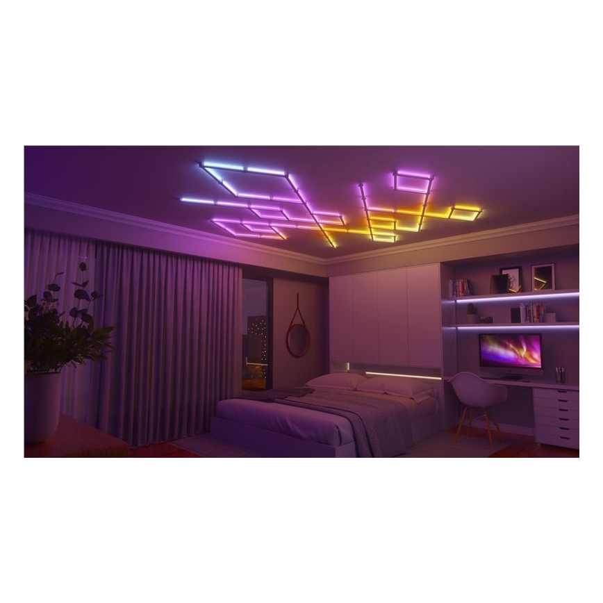 Nanoleaf - SADA 9x LED RGBW Stmievateľná lišta LINES LED/2W/230V 1200-6000K Wi-Fi