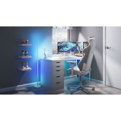 Nanoleaf - LED RGBW stmievaná stojacia lampa LED/22W/230V 2200-6500K Wi-Fi biela