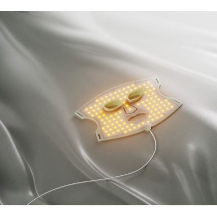 Nanoleaf - LED RGB+IR Tvárová terapeutická maska LED/5W/2500 mAh + diaľkové ovládanie