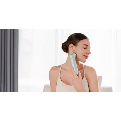 Nanoleaf - LED ultrazvukový prístroj na omladenie pokožky 6v1 5W/2500 mAh mintová