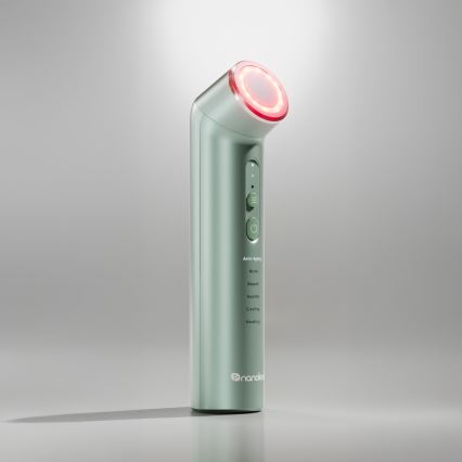 Nanoleaf - LED ultrazvukový prístroj na omladenie pokožky 6v1 5W/2500 mAh mintová