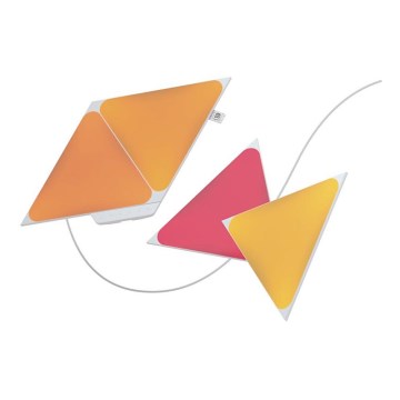 Nanoleaf - SADA 4x LED RGB Stmievateľný panel TRIANGLES LED/1,5W/230V