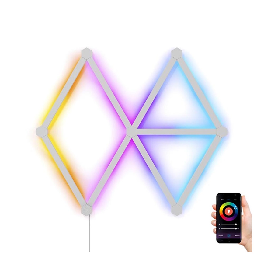 Nanoleaf - SADA 9x LED RGBW Stmievateľná lišta LINES LED/2W/230V 1200-6000K Wi-Fi