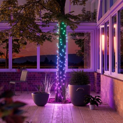 Nanoleaf - LED RGBW Vonkajší vianočný reťaz ESSENTIALS 300xLED 2x12m 2700-6500K Wi-Fi IP67
