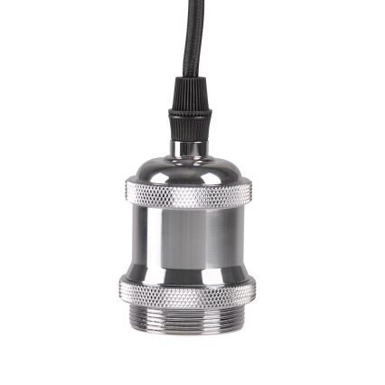 Napájací kábel 1xE27/20W/230V lesklý chróm