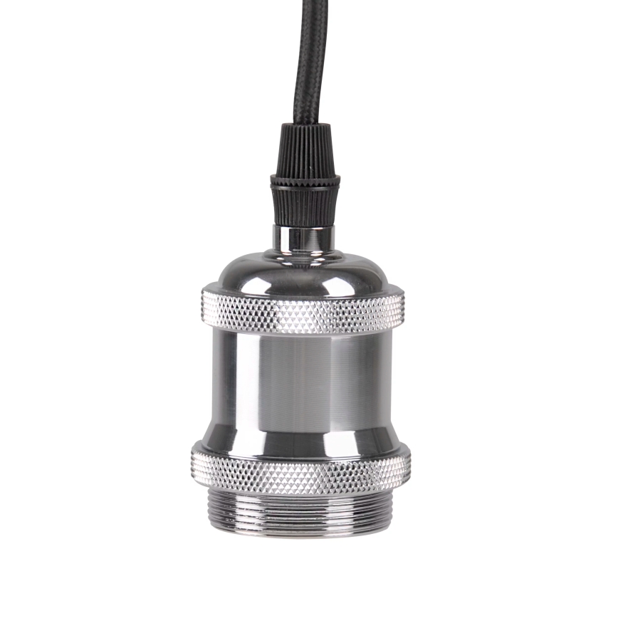 Napájací kábel 1xE27/20W/230V lesklý chróm
