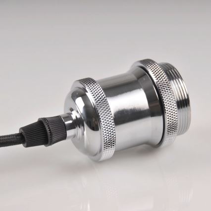Napájací kábel 1xE27/20W/230V lesklý chróm
